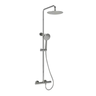 Душевая стойка SANCOS Гейм (Game) для душа с термостатическим смесителем, цвет хром, арт. SC3002CH