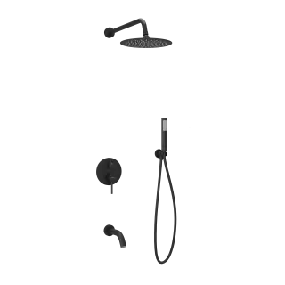 Душевой комплект SANCOS Селекция (Select) встраиваемый для душа, цвет черный матовый, арт. SC3004MB