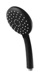 Душевая лейка SANCOS Лотос (Lotus), диаметр 115 мм, 3 режима, цвет черный матовый, арт. SC6003MB