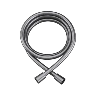 Душевой шланг SANCOS 160 см, с защитой от перекручивания, материал ПВХ, цвет вороненая сталь