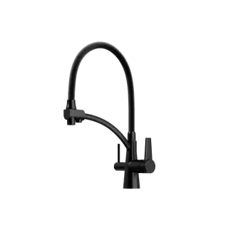 Смеситель для кухни SANCOS Эри (Eri) с возможностью подключения фильтра, цвет матовый черный, арт. SC4001MB