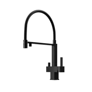 Смеситель для кухни SANCOS Моро (Moro) с возможностью подключения фильтра для воды, цвет матовый черный, арт. SC4006MB