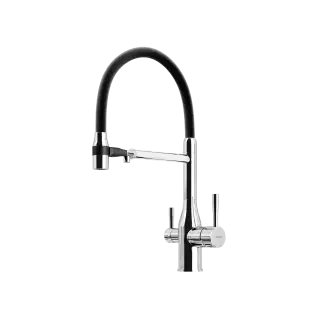 Смеситель для кухни SANCOS Гарда (Garda) с возможностью подключения фильтра для воды, цвет хром, арт. SC4009CH