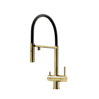 Смеситель для кухни SANCOS Имола (Imola) с возможностью подключения фильтра для воды, цвет полированное золото, арт. SC4010ZG