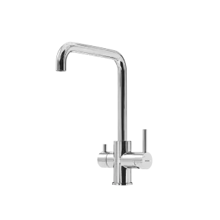 Смеситель для кухни SANCOS Вела (Vela) с возможностью подключения фильтра для воды, цвет хром, арт. SC4013CH