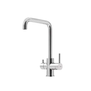 Смеситель для кухни SANCOS Вела (Vela) с возможностью подключения фильтра для воды, цвет брашированный никель, арт. SC4013BN