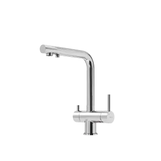 Смеситель для кухни SANCOS Фостер (Foster) с возможностью подключения фильтра для воды, цвет брашированный никель, арт. SC4014BN