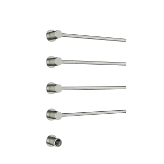 Полотенцесушитель электрический встраиваемый Sancos Линия (Linea) брашированный никель SC14001BN