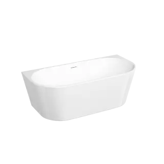 Акриловая ванна Sancos Лава (Lava) 1700x800x580, пристенная, с каркасом, со сливом-переливом, донным клапаном с системой 