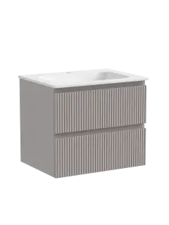 Тумба подвесная SANCOS Snob T 590х445х500, c двумя ящиками оснащенными доводчиками, Doha Soft, арт.SNT60SM