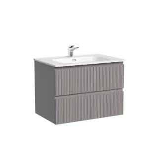 Тумба подвесная SANCOS Snob T 690х445х500, c двумя ящиками оснащенными доводчиками, Doha Soft, арт.SNT70SM