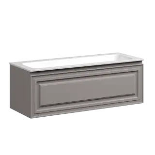 Тумба подвесная SANCOS Very 1195х445х406, c одним  ящиком оснащенным доводчиками, Doha Soft , арт.VR120SM