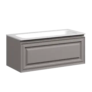 Тумба подвесная SANCOS Very 995х445х406, c одним  ящиком оснащенным доводчиками, Doha Soft , арт.VR100SM