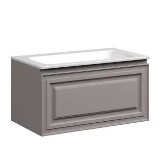 Тумба подвесная SANCOS Very 790х445х406, c одним  ящиком оснащенным доводчиками, Doha Soft , арт.VR80SM