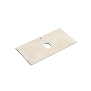 Столешница для ванной комнаты SANCOS 900х460, цвет kreman, арт. TT90A2