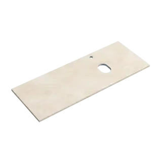 Столешница для ванной комнаты SANCOS 1200х460, цвет kreman, арт. TT120A2XR, правая