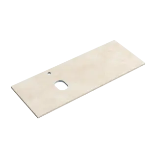 Столешница для ванной комнаты SANCOS 1200х460, цвет kreman, арт. TT120A2XL, левая