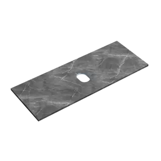 Столешница для ванной комнаты SANCOS 1200х460, цвет black sky, арт. TT120A1