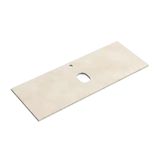 Столешница для ванной комнаты SANCOS 1200х460, цвет kreman, арт. TT120A2X