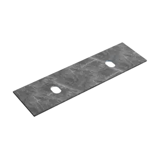 Столешница для ванной комнаты из керамогранита SANCOS Black Sky 1600х460 без отверстия под смеситель, арт.TT160A1