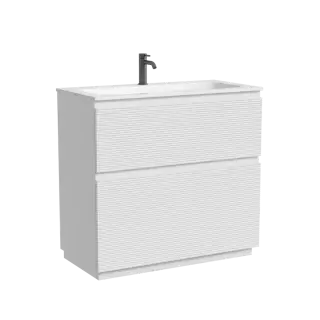 Тумба напольная SANCOS Folk Floor 890х445х850, c двумя ящиками оснащенными доводчиками, Bianco, арт.FL90FW