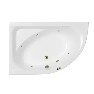 Ванна WHITECROSS Aquarella 170x110 (левая) 