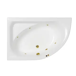 Ванна WHITECROSS Aquarella 170x110 (левая) 
