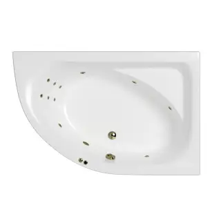 Ванна WHITECROSS Aquarella 170x110 (правая) 