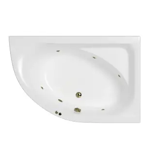 Ванна WHITECROSS Aquarella 170x110 (правая) 