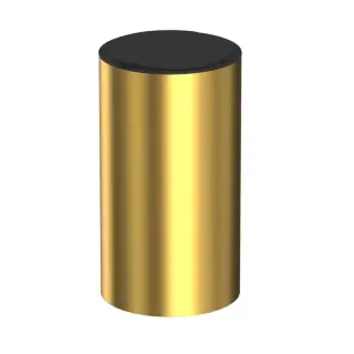 Ведро для мусора WHITECROSS Ergo 4 л. с крышкой ER2290GLB (брашированное золото)