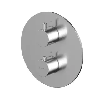 Внешняя часть смесителя на 2 потребителя WHITECROSS Y1236NIB (брашированный никель)