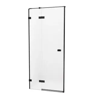 Дверь в нишу NEW TRENDY AVEXA BLACK 80x200 EXK-1546 (черный)