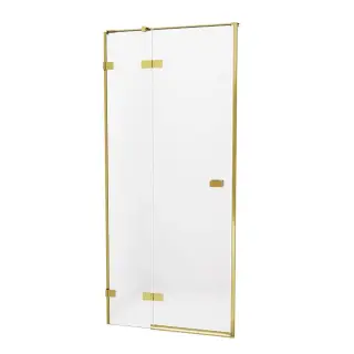 Дверь в нишу NEW TRENDY AVEXA GOLD BRUSHED 80x200 EXK-1714 (брашированное золото)