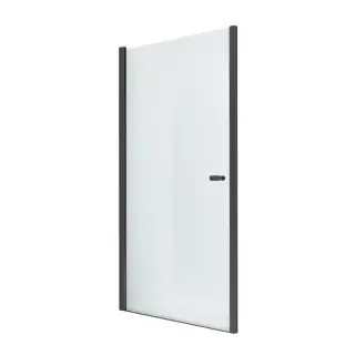 Дверь в нишу NEW TRENDY NEW SOLEO BLACK одинарная 70x195 D-0209A (черный)