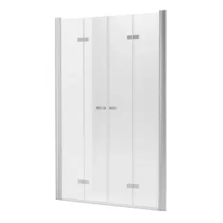 Дверь в нишу NEW TRENDY NEW SOLEO складные 170x195 D-0260A (хром)