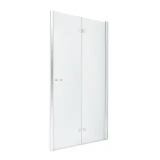 Дверь в нишу NEW TRENDY NEW SOLEO складные R 70x195 D-0130A (хром)