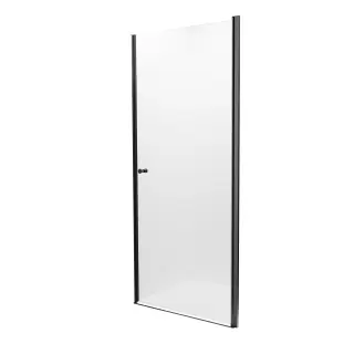 Дверь в нишу NEW TRENDY SUPERIA BLACK 80x195 D-0332A (черный)