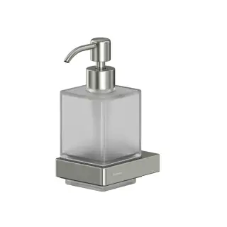 Дозатор для жидкого мыла подвесной WHITECROSS Cubo CU2440NIB (брашированный никель)