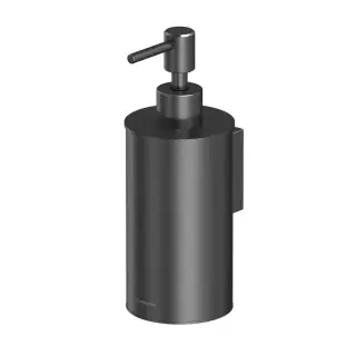 Дозатор для жидкого мыла подвесной WHITECROSS Ergo ER2244GM (оружейная сталь)