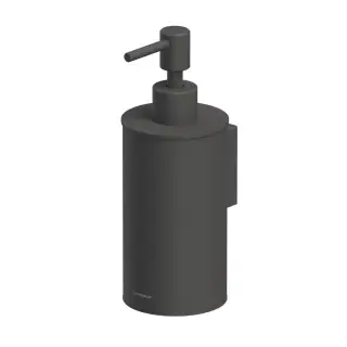 Дозатор для жидкого мыла подвесной WHITECROSS Ergo ER2244BL (черный мат)