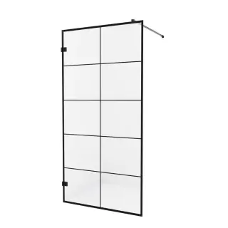 Душевое ограждение NEW TRENDY AVEXA BLACK 100x200 EXK-2023 (черный)