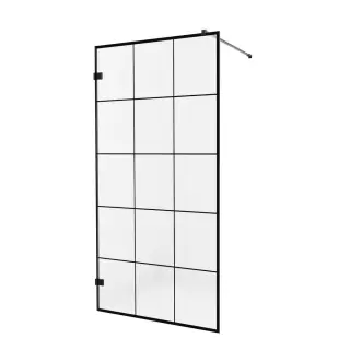 Душевое ограждение NEW TRENDY AVEXA BLACK 130x200 EXK-2026 (черный)