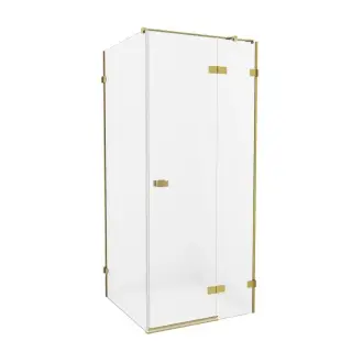 Душевое ограждение NEW TRENDY AVEXA GOLD BRUSHED 110x70x200 EXK-1875 (брашированное золото)