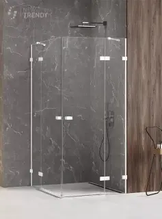 Душевое ограждение NEW TRENDY AVEXA WHITE 120x120x200 EXK-2845 (белый)
