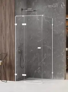 Душевое ограждение NEW TRENDY AVEXA WHITE L 120x90x200 EXK-2727 (белый)