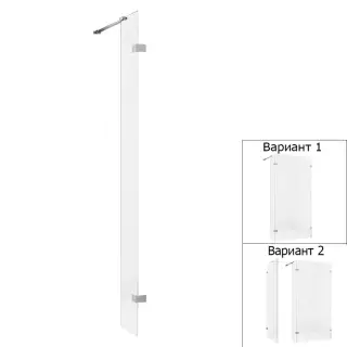 Душевое ограждение NEW TRENDY EVENTA 43x200 EXK-4641 (хром)