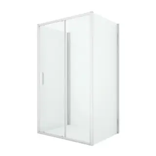 Душевое ограждение NEW TRENDY NEW CORRINA 110x90x195 K-0479 (хром)