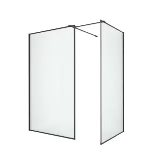 Душевое ограждение NEW TRENDY NEW MODUS BLACK 120x90x200 EXK-5656 (черный)