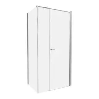 Душевое ограждение NEW TRENDY NEW SOLEO 100x120x195 K-0634 (хром)