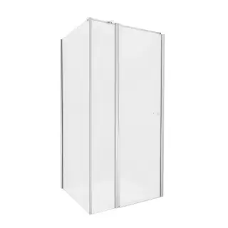 Душевое ограждение NEW TRENDY NEW SOLEO 100x120x195 K-0726 (хром)